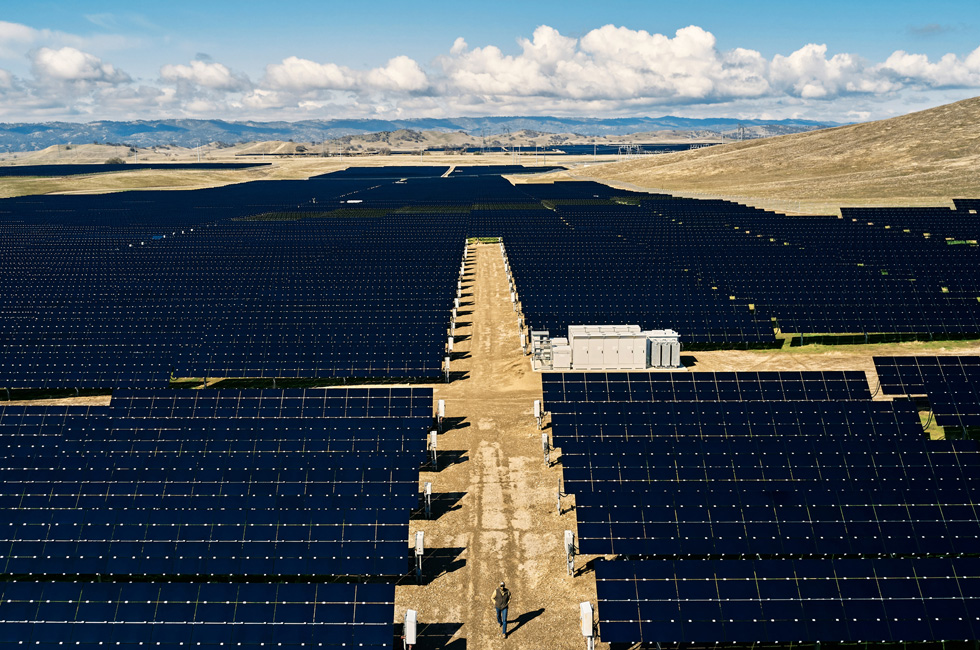 An Apple solar farm.