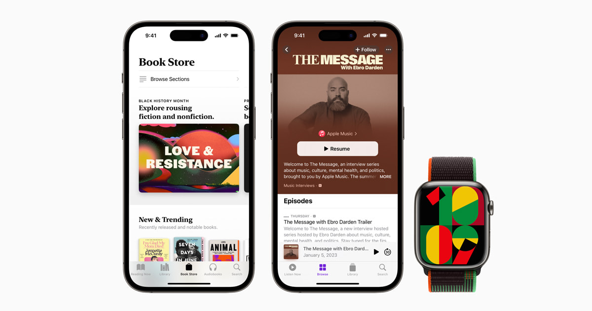 photo of Apple celebrates Black History Month with Unity Collection and exclusive content image