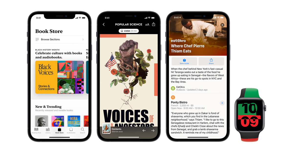 Apple celebrates Black History Month with Unity Collection and exclusive  content - Apple