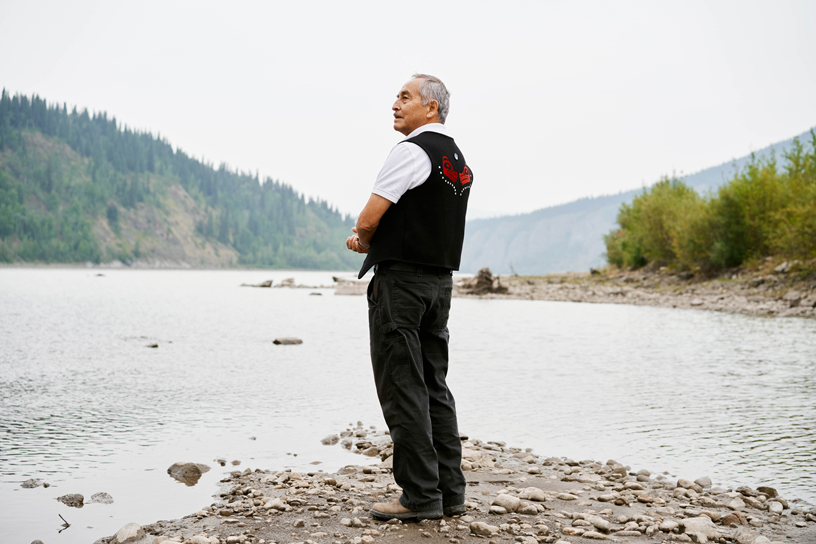 Allen Edzerza, a Tahltan Nation elder and advisor to the British Columbia First Nations Energy and Mining Council.