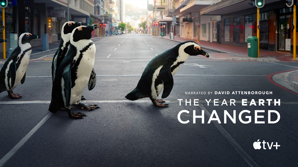 Title card for the documentary “The Year Earth Changed.”