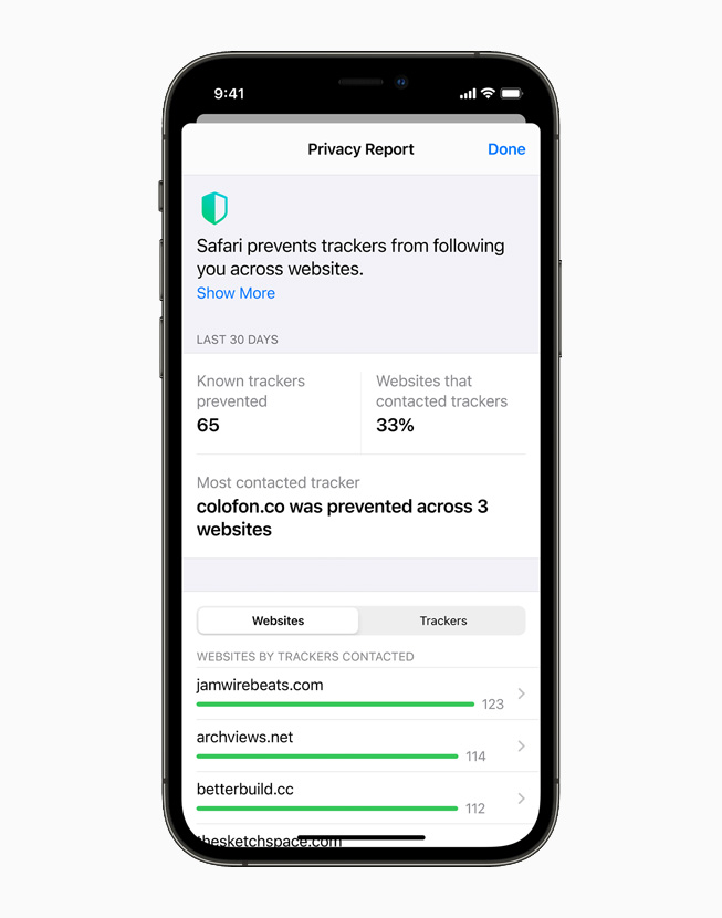 Apple advances its privacy leadership with iOS 15, iPadOS 15, macOS Monterey and watchOS 8