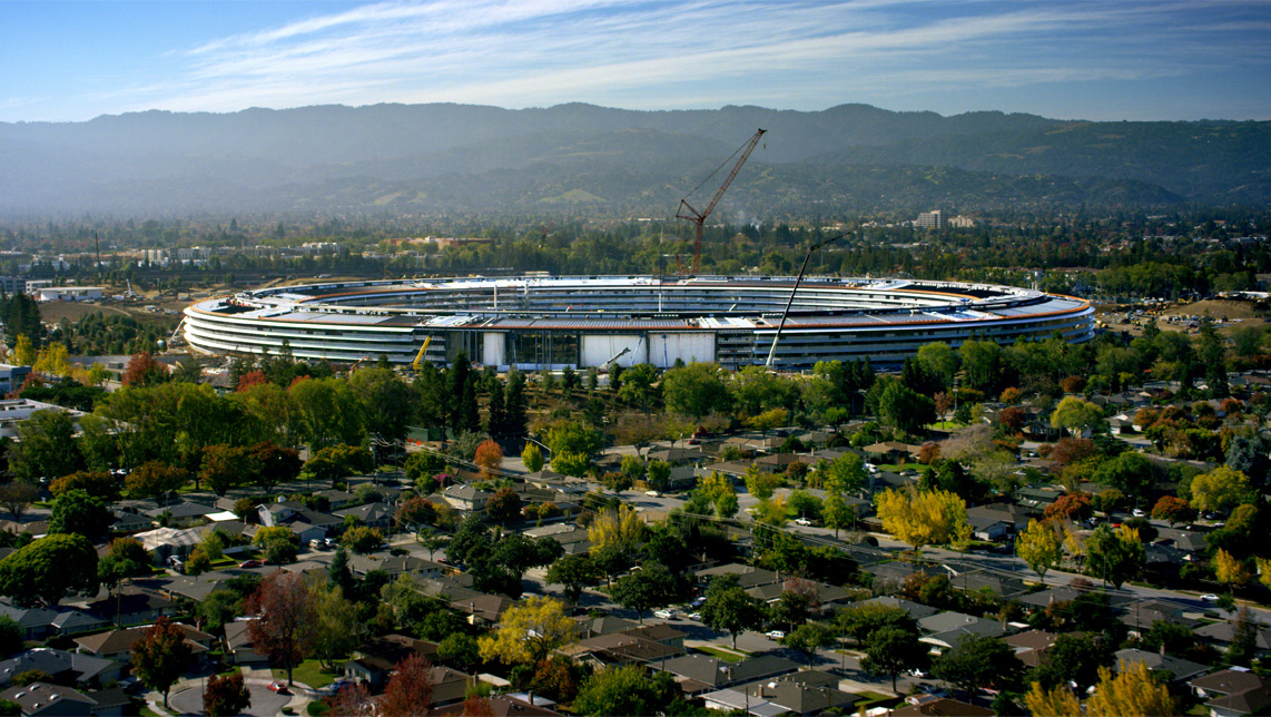 apple park aerial