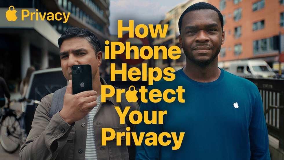 Apple lança campanha de marketing de privacidade do iPhone na Europa -  Anúncio