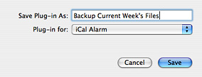 Save as Plug-in