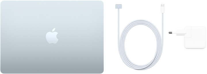13-inch MacBook Air, USB-C to MagSafe 3 Cable and 40W USB-C Dynamic Power Adapter