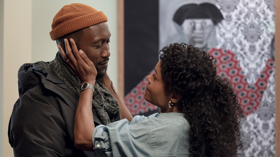 Mahershala Ali and Naomie Harris in “Swan Song”