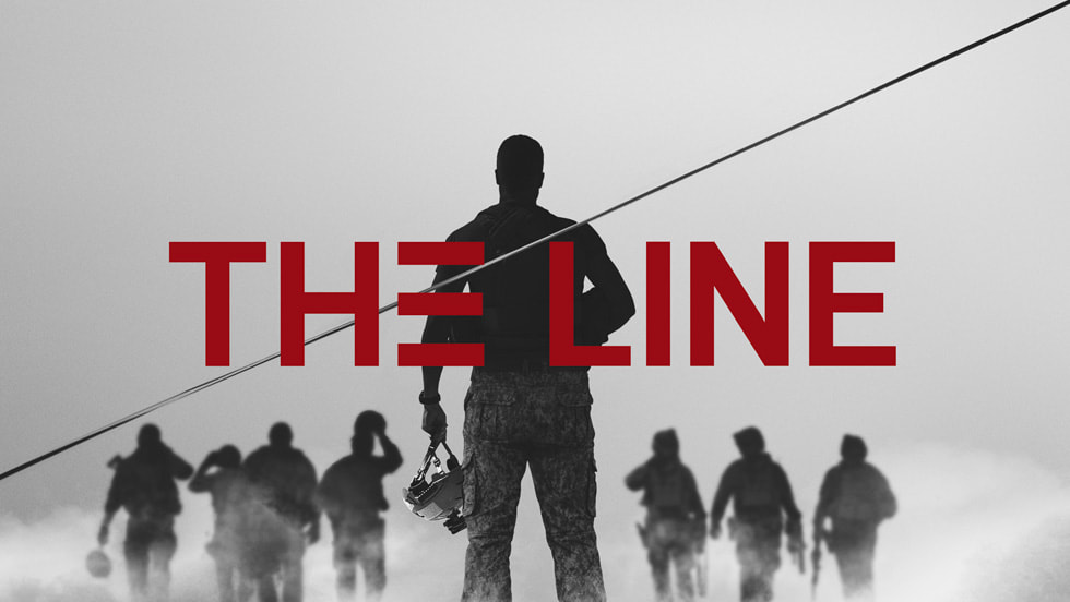 “The Line” podcast key art