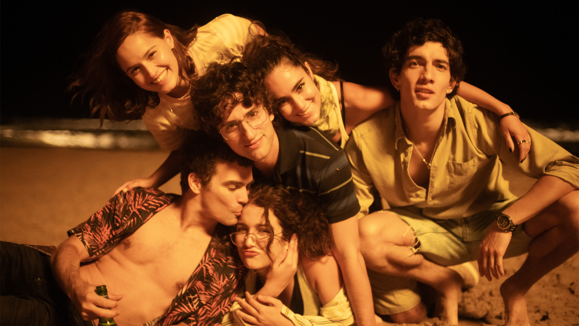 Alicia Jaziz, Jack Duarte, Miranda de la Serna, Dario Yazbek Bernal, Alicia Sanz und Jorge López in „Now -Mess“