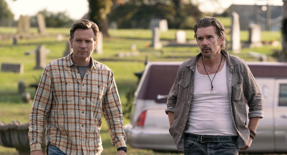 Ewan McGregor and Ethan Hawke in “Raymond & Ray”