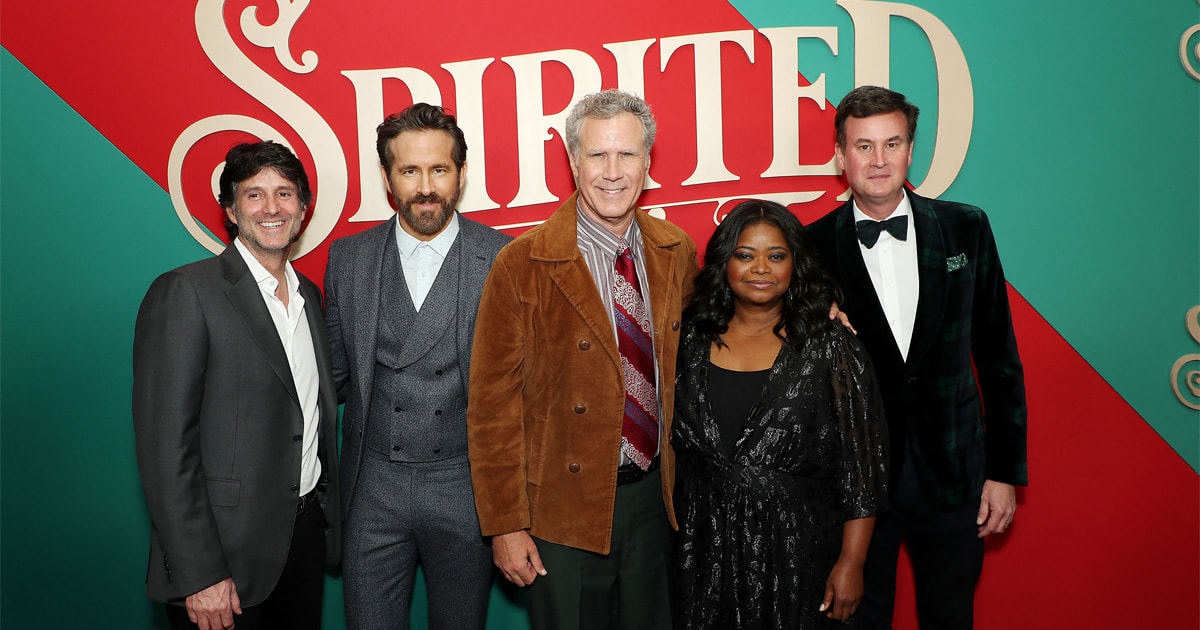 Apple Original Films hosts world premiere of “Spirited” with stars