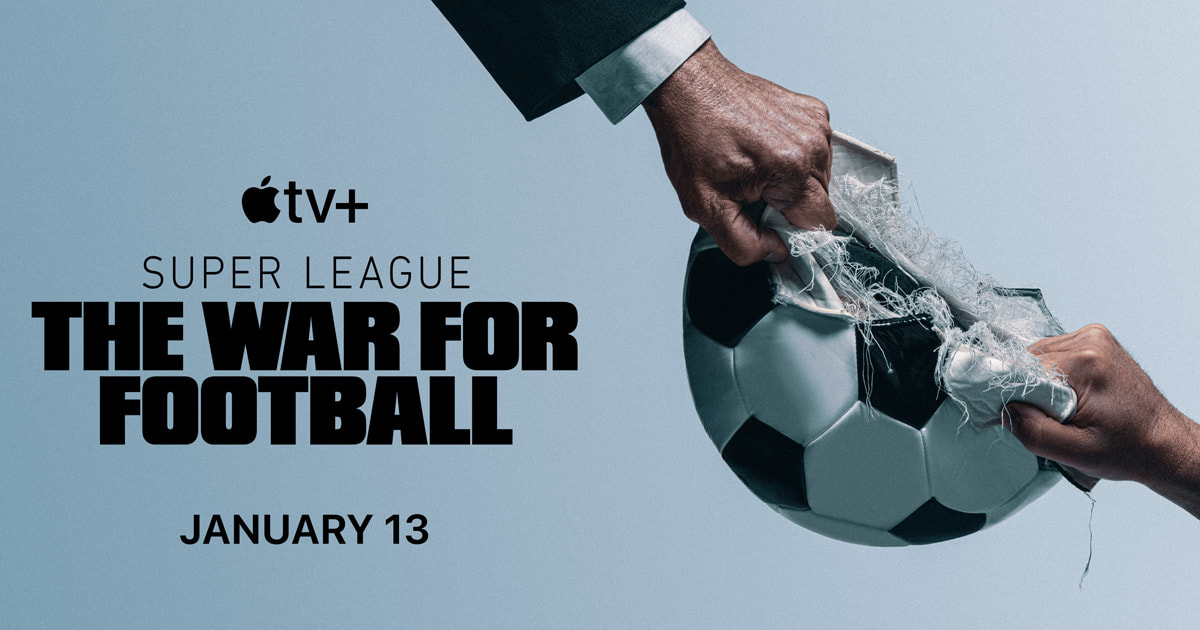 Apple announces new four-part documentary event League: The War for Football” to premiere January 13 - Apple Press
