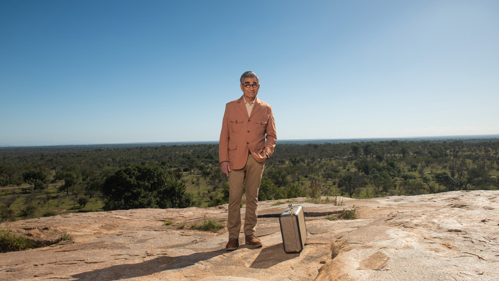 Eugene Levy in “The Reluctant Traveler” first-look image 