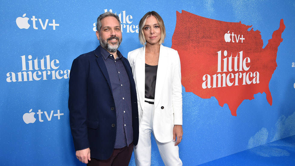 Lee Eisenberg, executive producer and Siân Heder, executive producer, attend Apple Original series “Little America” season two premiere at The West Hollywood EDITION. “Little America” season two premieres globally on Apple TV+ on December 9, 2022.