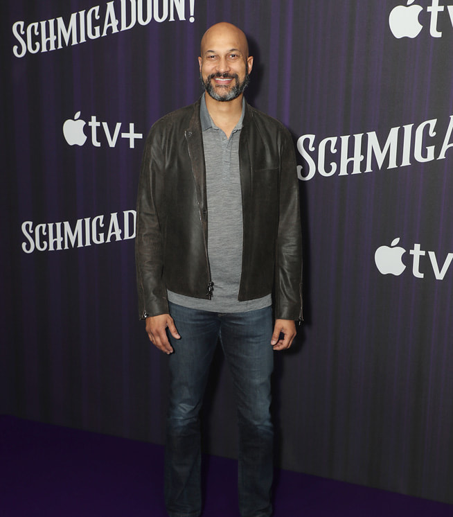 Keegan-Michael Key attends the photo call for season two of the Apple TV+ widely acclaimed comedy “Schmigadoon!” at the Park Lane Hotel