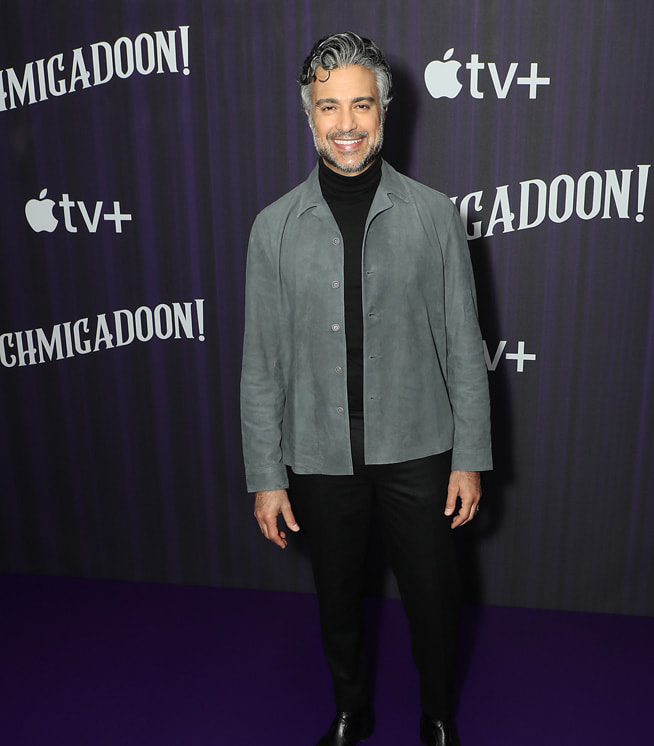 Jaime Camil attends the photo call for season two of the Apple TV+ widely acclaimed comedy “Schmigadoon!” at the Park Lane Hotel