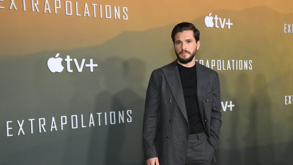 Kit Harington attends the premiere of the Apple TV+ drama “Extrapolations” at the Hammer Museum. “Extrapolations” will make its global debut on Apple TV+ on Friday, March 17, 2023.