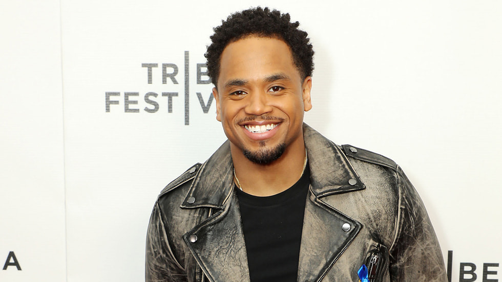 Tristan Mack Wilds attends the Tribeca Festival premiere of the Apple TV+ acclaimed sports drama “Swagger” season two at AMC. Season two of “Swagger” will make its global debut Friday, June 23 on Apple TV+.