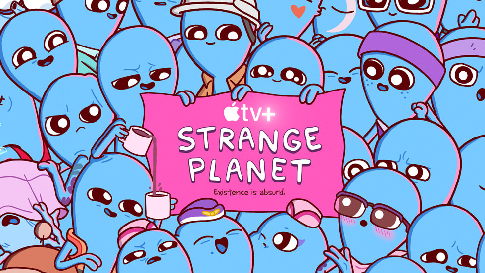 ”Strange Planet” key art