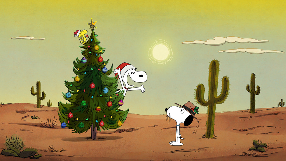 “I Want a Dog for Christmas, Charlie Brown” key art