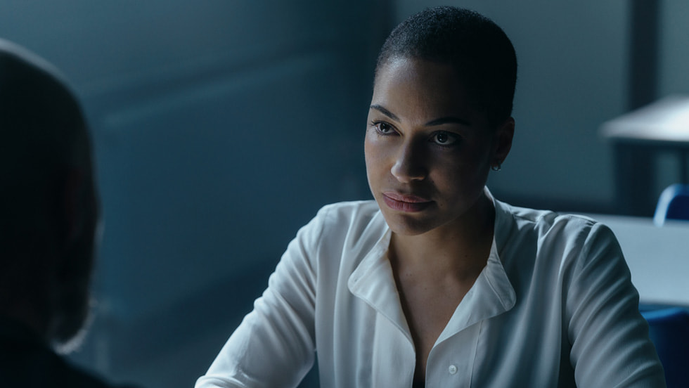 Cush Jumbo in “Criminal Record,” premiering globally with the first two episodes on Wednesday, January 10 on Apple TV+.