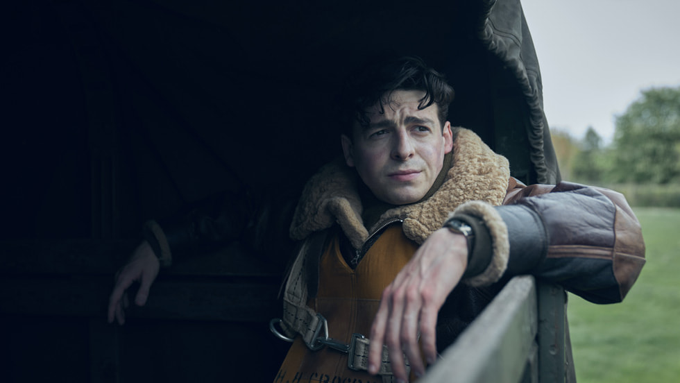 Barry Keoghan in “Masters of the Air," premiering January 26, 2024 on Apple TV+.