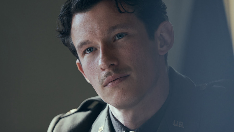 Callum Turner in “Masters of the Air," premiering January 26, 2024 on Apple TV+.