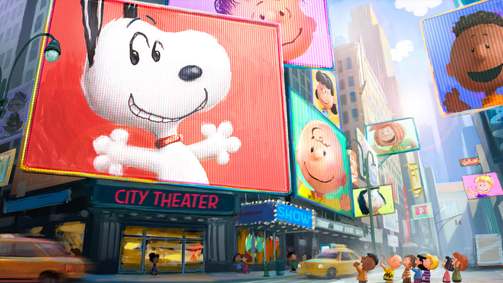 “Peanuts feature film” first-look image