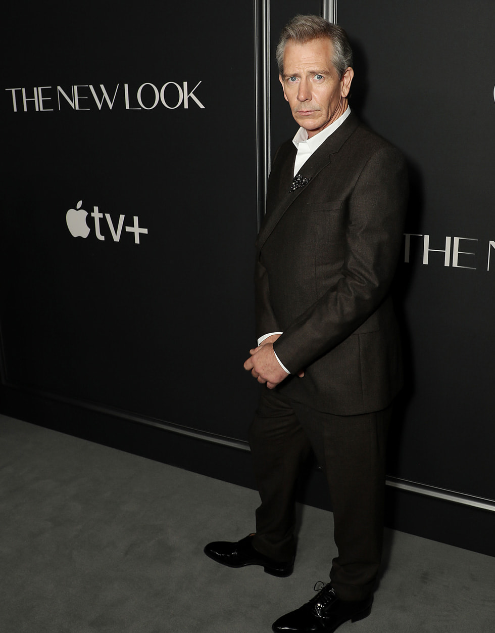 Ben Mendelsohn attends the premiere of the Apple TV+ thrilling series “The New Look” at Florence Gould Hall. “The New Look” will make its global debut on Apple TV+ on Wednesday, February 14, 2024.