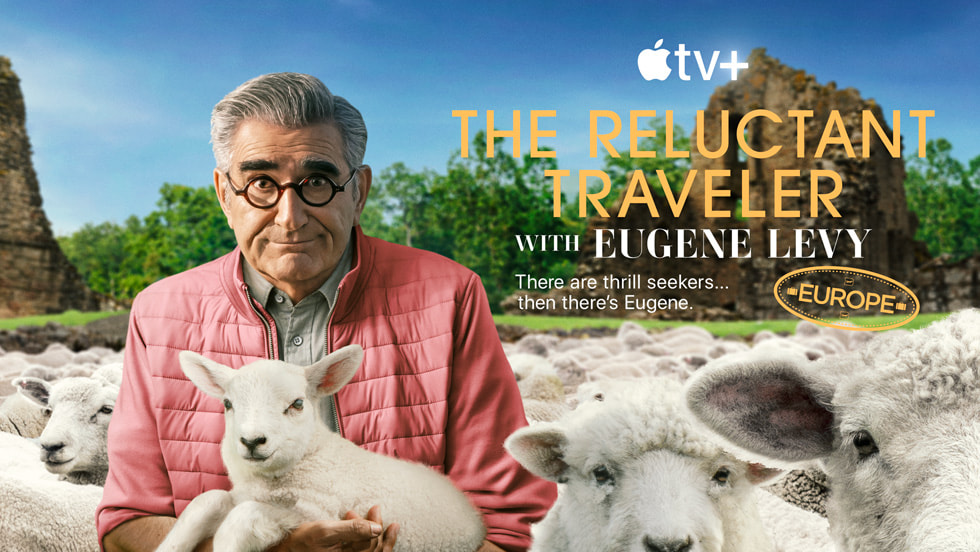 “The Reluctant Traveler With Eugene Levy” — Season Two key art
