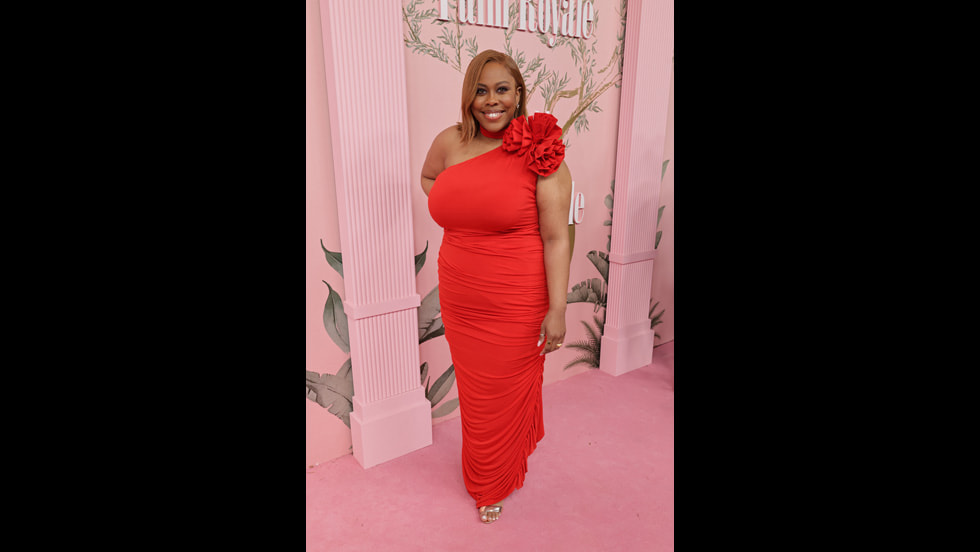 Amber Chardae Robinson attends the world premiere of Apple TV+'s “Palm Royale” at the Samuel Goldwyn Theater on March 14, 2024 in Beverly Hills, California. “Palm Royale” debuts globally on Apple TV+ on Wednesday, March 20, 2024.