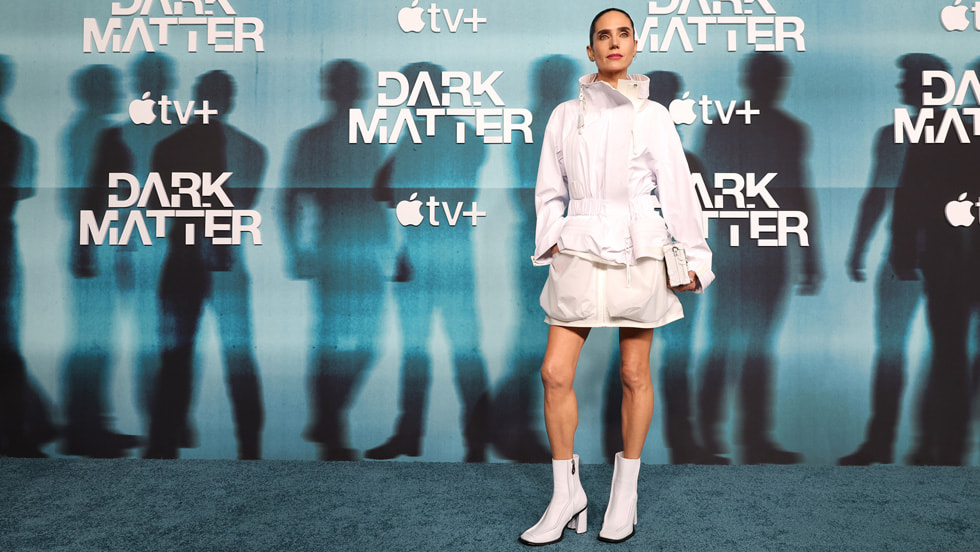 Jennifer Connelly attends the world premiere of Apple TV+’s “Dark Matter” at the Hammer Museum on April 29, 2024 in Los Angeles, California. “Dark Matter” debuts globally on Apple TV+ on Wednesday, May 8, 2024.