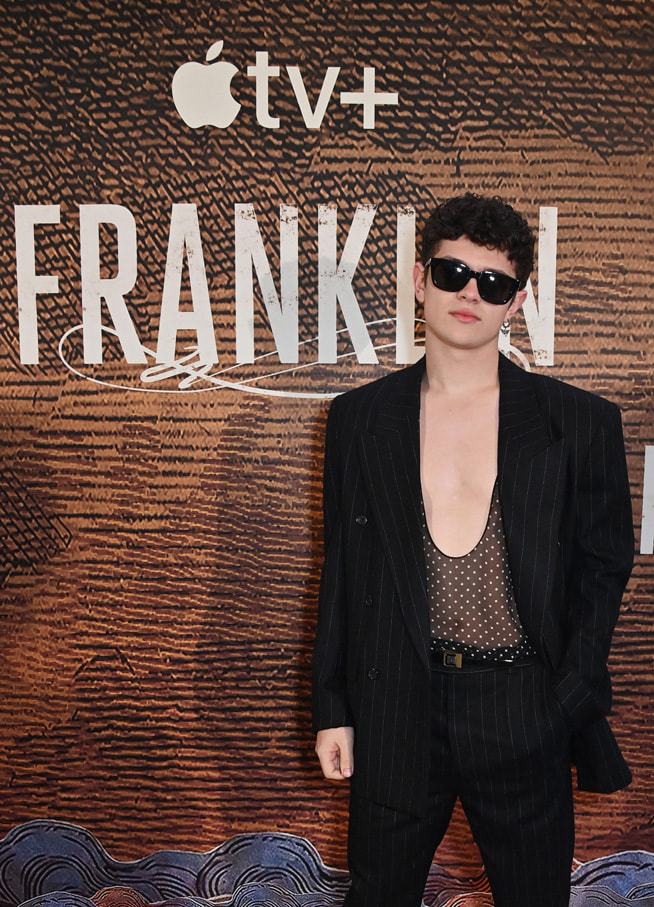 Noah Jupe at the global premiere of “Franklin”