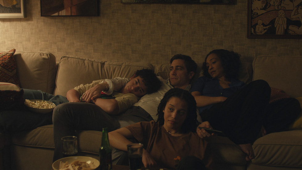 Jake Gyllenhaal, Ruth Negga, Chase Infiniti and Kingston Rumi Southwick star in “Presumed Innocent,” premiering June 12, 2024 on Apple TV+.