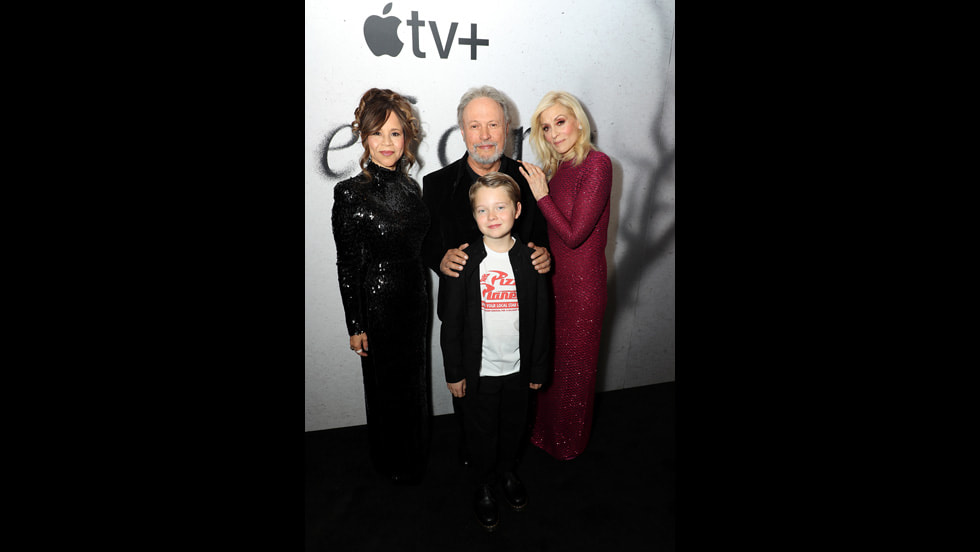 Rosie Perez, Billy Crystal, Jacobi Jupe and Judith Light attend the premiere of the thrilling Apple TV+ series “Before” at MoMA on October 16, 2024 in New York City. “Before” premieres globally on Apple TV+ on Friday, October 25, 2024.