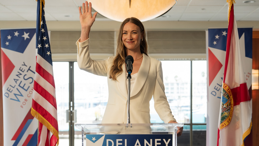 Yvonne Strahovski in “Bad Monkey” season two, premiering Wednesday, December 2, 2026.