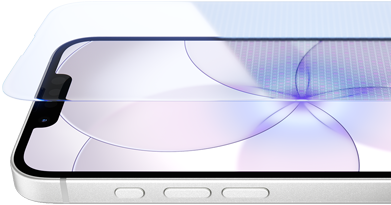 iPhone 17e, передня панель із Ceramic Shield 2, бічна панель, білого кольору, кнопки дії та регулювання гучності