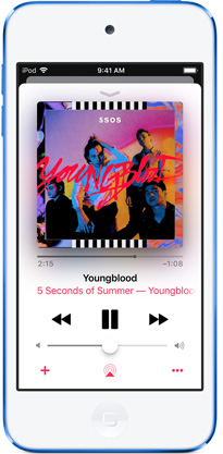 iPod Now Playing Volume Screen