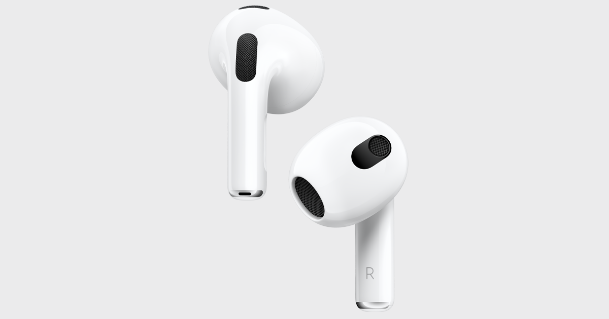 AirPods (3rd generation) - Technical Specifications - Apple (BY) AirPods (3rd generation) - Technical Specifications - Apple (BY)