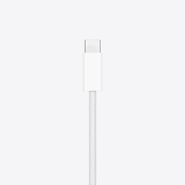 USB-C cable, white colour