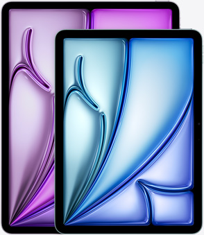 iPad Air in 11-inch and 13-inch showcasing the size difference