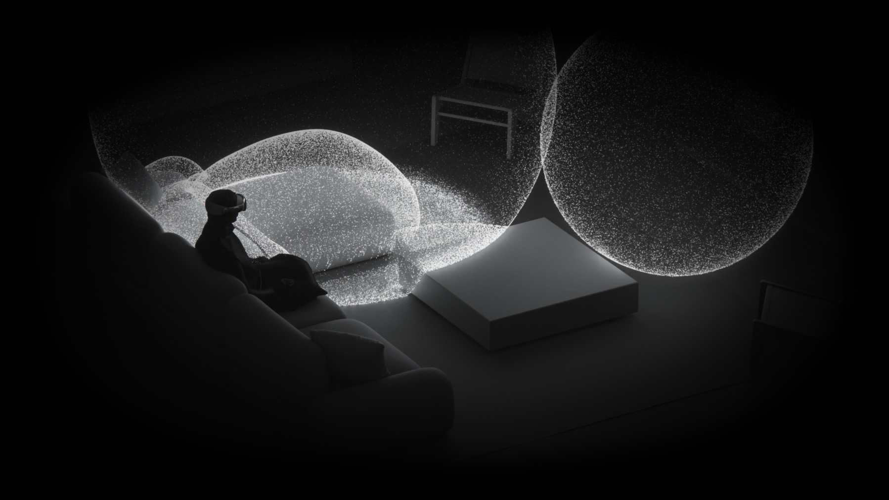 Advanced Spatial Audio analyzes the room you’re in animation