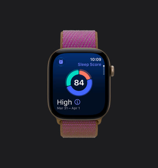 Apple Watch Series 12 s prikazom ocjene spavanja