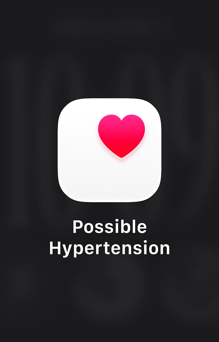 Hypertension notifications.