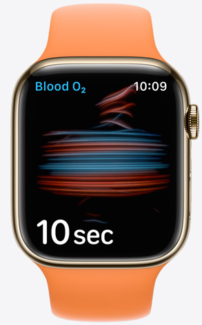 Apple Watch з додатком «Кисень у крові»