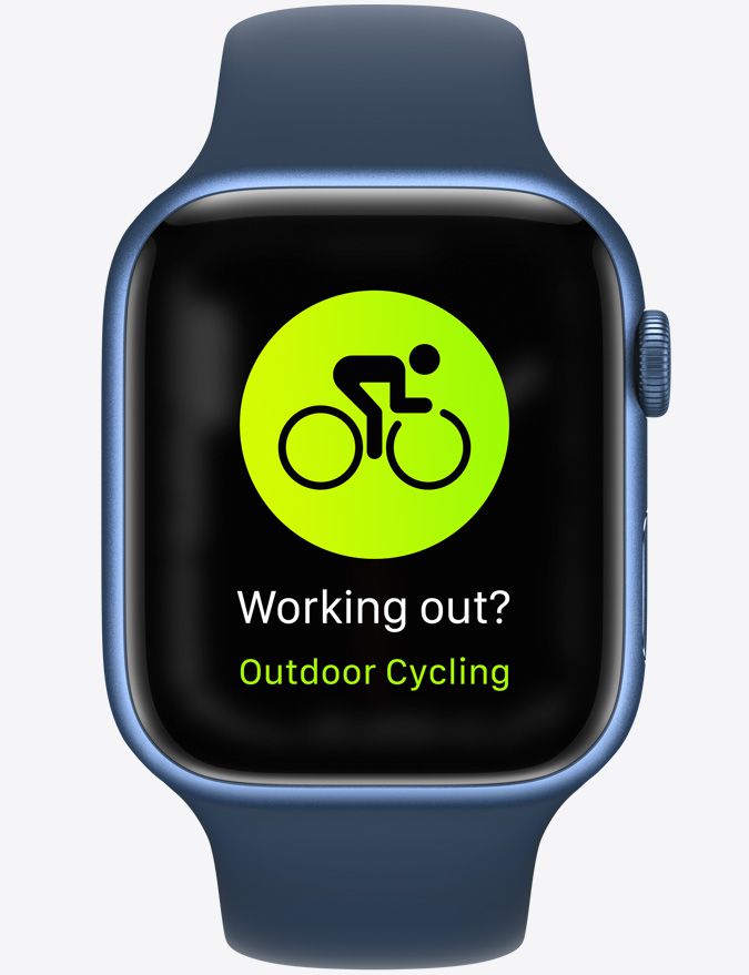 Vélo (plein air) sur Apple Watch