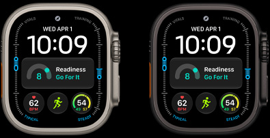 Apple Watch Ultra 4, צבעי מארז טיטניום זמינים: טבעי ושחור