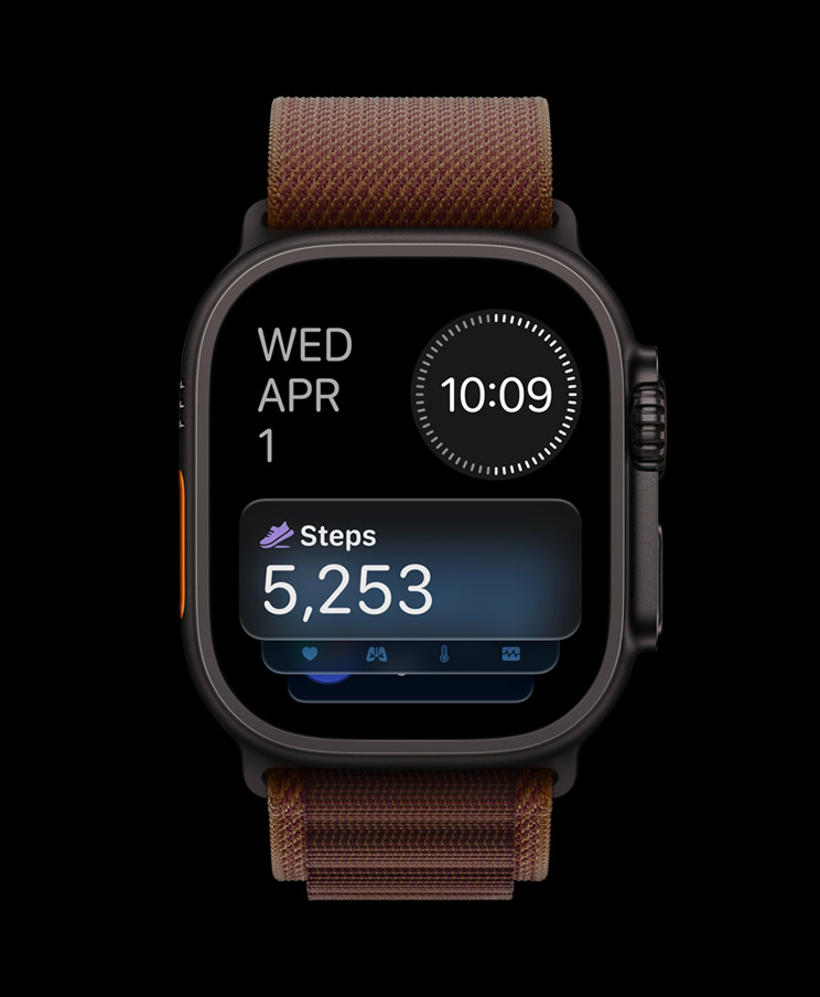 Step tracking.