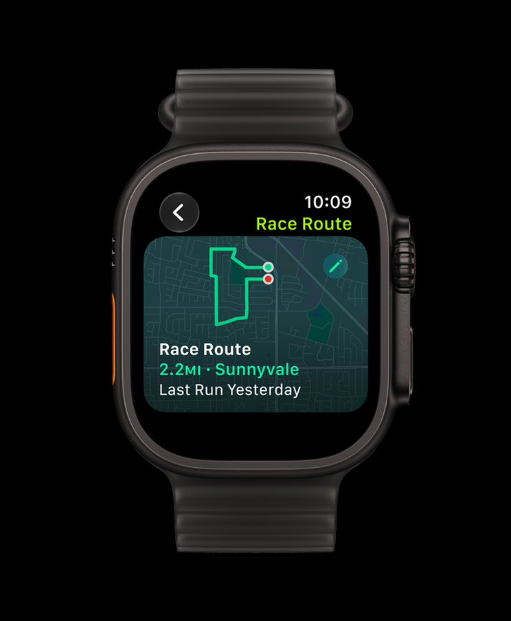 Race Route.