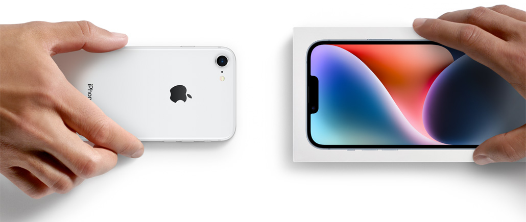 Group image of MacBook Air, iPad Pro, iPhone 14 Pro, and Apple Watch Series 8